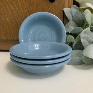 Fiestaware Set of 4 Fruit/ Desert Bowls